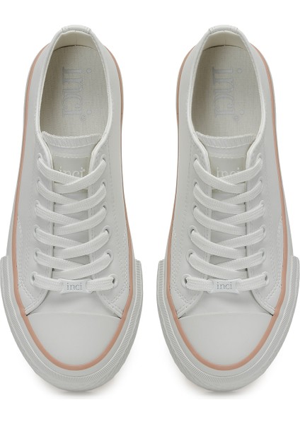 INCI DEMRE 4FX Beyaz Kadın Sneaker