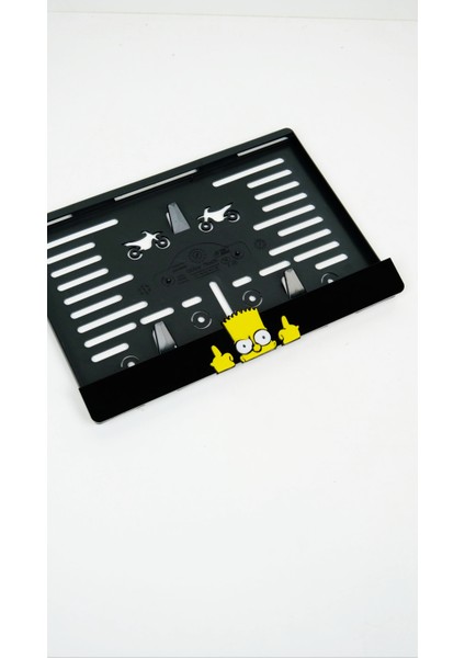 Simpsn Pleksi Motor Plakalık