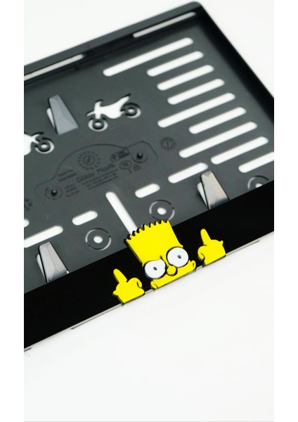 Simpsn Pleksi Motor Plakalık modelleri