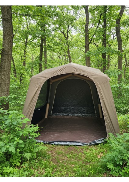 Fischer 8-10 Kişilik Baca Çıkışlı Fresh&black Şişme Çadır 290X290X220CM fırsatları