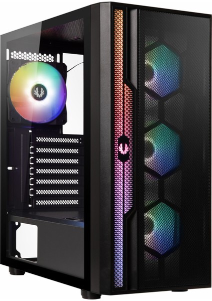 Apollo 1200W 80+ Altın USB 3.2 Argb Atx Mid Tower Siyah Kasa