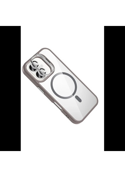 Apple iPhone 16 Plus Remim Lensli Magsafe Standlı Kapak modelleri