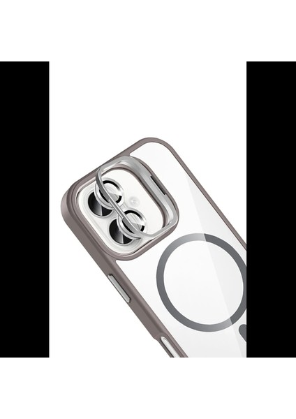 Apple iPhone 16 Plus Remim Lensli Magsafe Standlı Kapak fırsatları