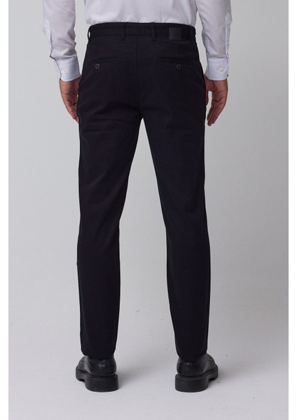 Siyah Yan Cep Düz Paça Pamuklu Slim Fit Chino Casual Pantolon 1003255155 indirimleri