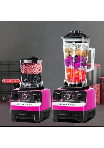 Çift Sürahili Çok Renkli Profesyonel Blender Bar ve Cafe Karıştırıcı fırsatları