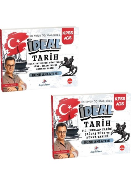 2026 Kpss Meb Ags Ideal Tarih Konu Anlatımı Birol Yetimoğlu 2 Cilt