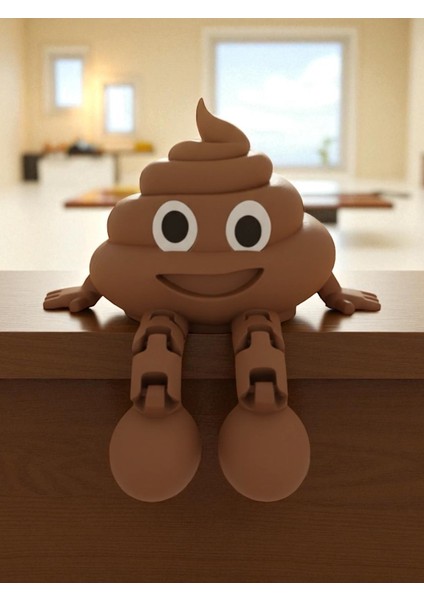 Kaka Emojisi | Eğlenceli Dekoratif Figür Seti 13CM fiyatları