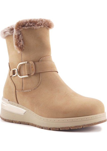 TRV2668.Z4PR CAMEL. Kadın Bot