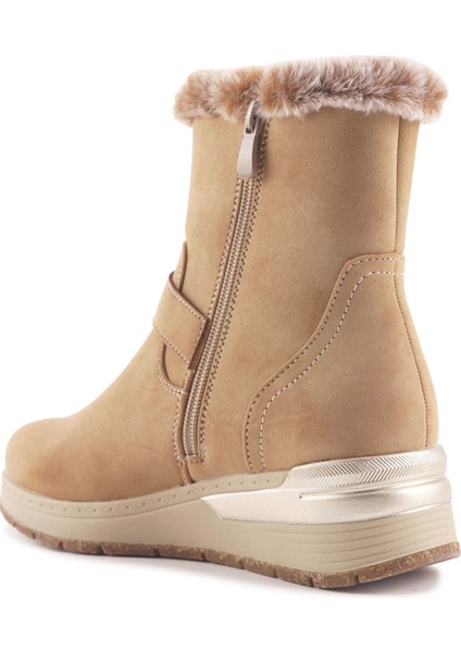 TRV2668.Z4PR CAMEL. Kadın Bot