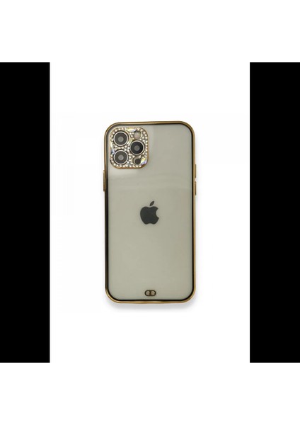 iPhone 12 Pro Kılıf Liva Taşlı Silikon