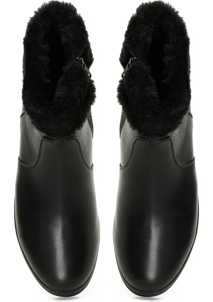 166605.Z4PR Siyah Kadın Dolgu Topuk Bot