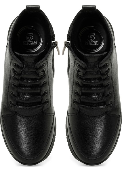 105304.Z4PR Siyah Kadın Düz Bot