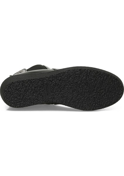 166607.Z4PR Siyah Kadın Dolgu Topuk Bot