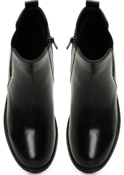 166607.Z4PR Siyah Kadın Dolgu Topuk Bot