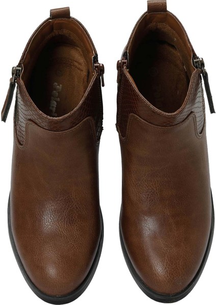 166609.Z4PR Taba Kadın Dolgu Topuk Bot