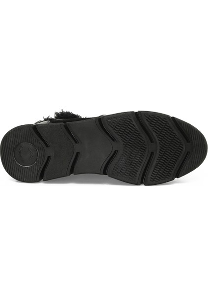 105314.Z4PR Siyah Kadın Düz Bot