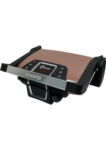 Pembe 1500W Tost Makinesi, Şık ve Pratik Tost Cihazı
