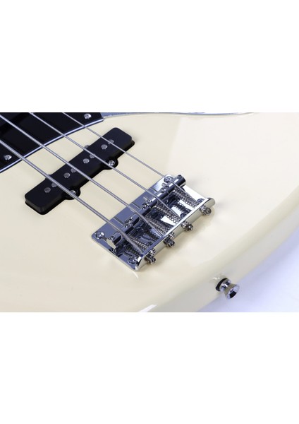 SMİGER 4 TELLİ BAS GİTAR JB-01 KREM