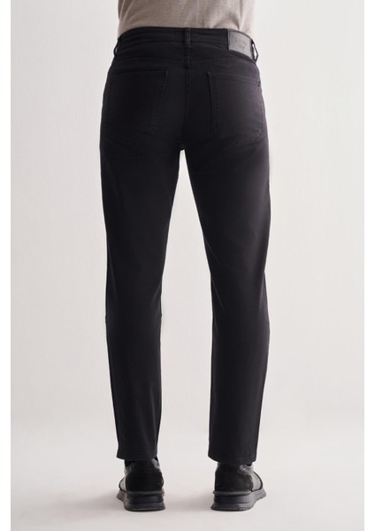 Siyah Casual Slim Fit 5 Cep Düz Paça Pantolon 1003255320 fırsatları