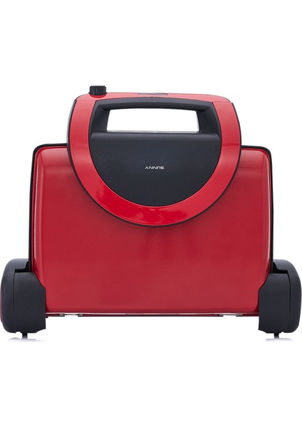 Kırmızı Piyano Izgara ve Tost Makinesi, Şık ve Fonksiyonel Mutfak Cihazı