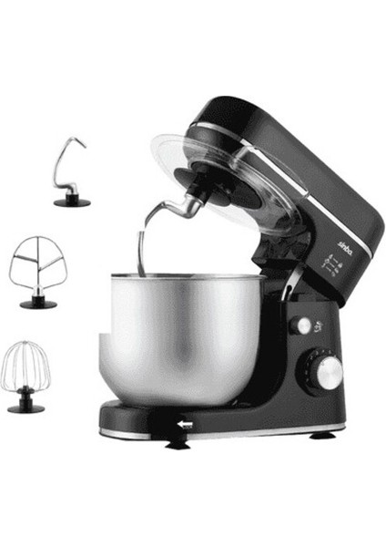 Siyah Standlı Mikser SMX-2769, Pratik ve Güçlü Mutfak Aleti fiyatları