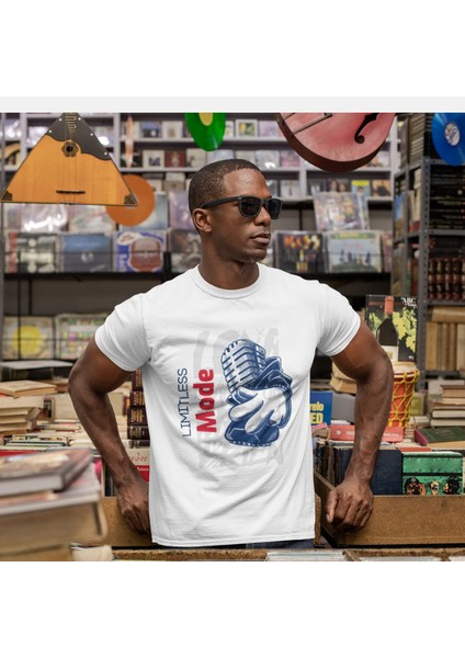 Limitless Mode Erkek Tişört – Motivasyon Yazılı, Rahat ve Şık