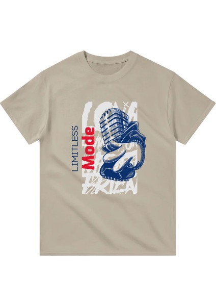Limitless Mode Erkek Tişört – Motivasyon Yazılı, Rahat ve Şık fiyatları