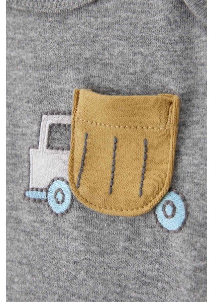 Bebek Layette 5'li Kısa Kollu Body Set Renkli 1T008910 modelleri