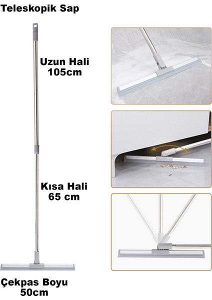 Silikon Çekpas Yer Çekası Fayans Çekpası Su Çekpası 50CM Çekpas fiyatları