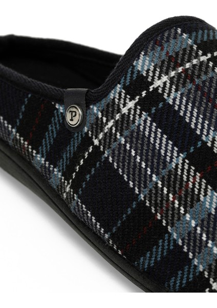 608056.M4PR Lacivert Erkek Ev Terliği