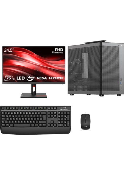 TX8338 Ultra 5 225 16GB Ddr5 Ram 1tb Nvme 24.5 Inç Monitör Masaüstü Ofis Hazır Sistem