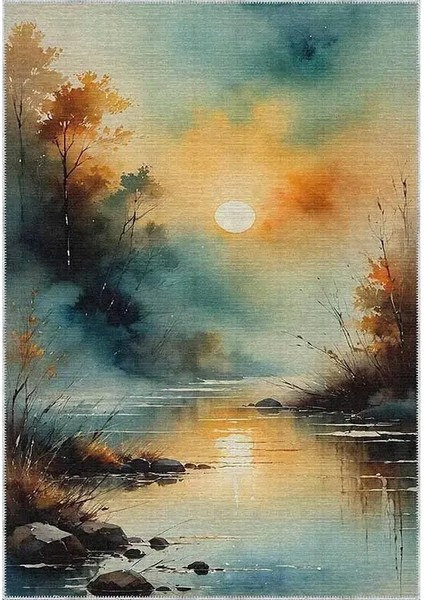 , Makinede Yıkanabilir, Kaymaz Taban, Dijital Baskı, Çok Renkli, Salon Halısı, Oturma Odası Halısı, Mutfak Halısı ve Yolluk fiyatları