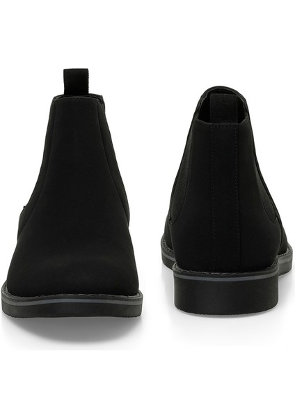 66 4pr Siyah Erkek Klasik Bot