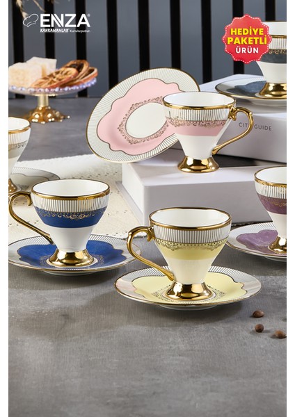 Ahenk 6'lı Porselen Fincan Takımı fiyatları