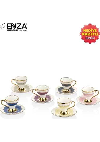 Ahenk 6'lı Porselen Fincan Takımı modelleri