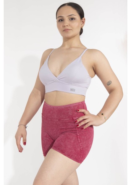 Kadın Dikişli Dekolteli Sporcu Sütyeni - Hızlı Kuruyan,yoga Bra,toparlayıcı Bra,antreman Bra