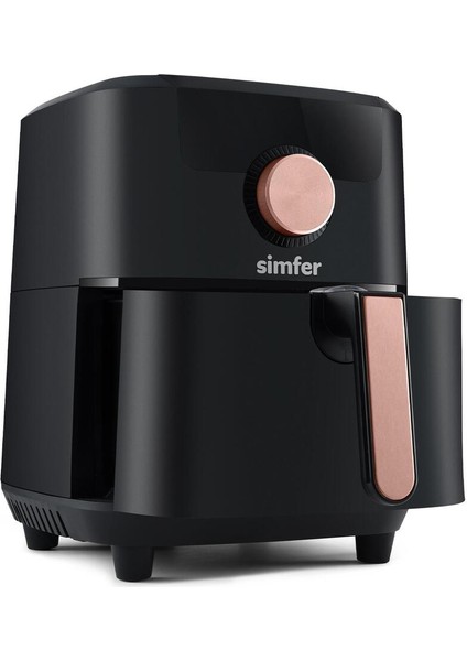 Dijital Air Fryer 5l, Akıllı ve Şık Tasarım, Siyah Renk fırsatları