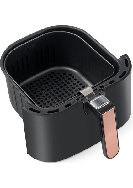 Dijital Air Fryer 5l, Akıllı ve Şık Tasarım, Siyah Renk indirimleri