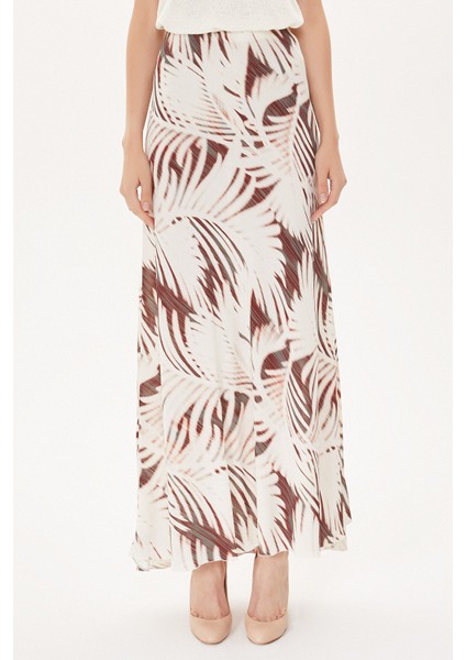 Gülkurusu Beli Lastikli Uzun Etek 81164 fiyatları