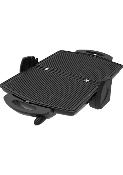 Çok Renkli Contact Grill ve Tost Makinesi Siyah, Pratik ve Şık Mutfak Aracı