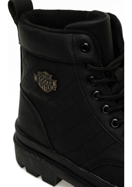 Ordesa Slv 4Pr Siyah Erkek Biker Bot