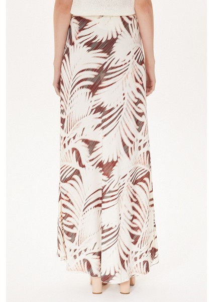 Gülkurusu Beli Lastikli Uzun Etek 81164 fırsatları