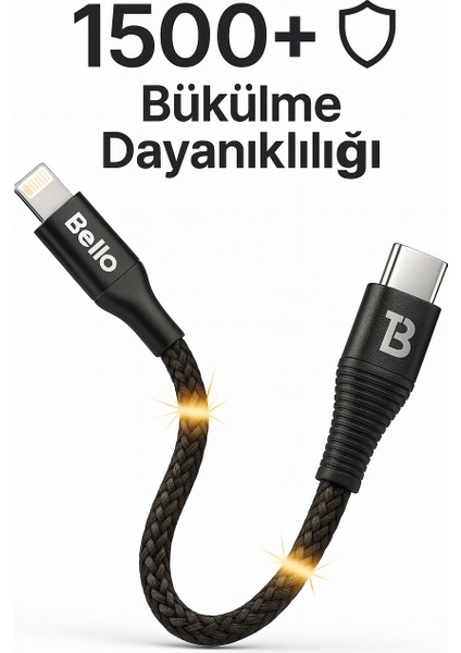 BA-02 Type-C Lightning Standlı Koruyuculu Örgülü Hızlı Şarj Data Kablosu 27W 1.2m fiyatları