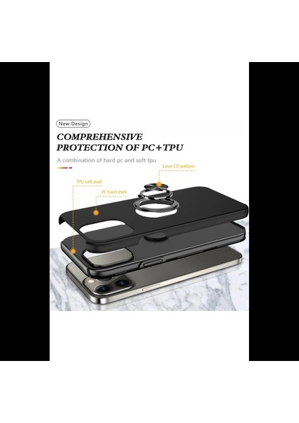 iPhone 13 Pro Kılıf Elit Yüzüklü Kapak fiyatları