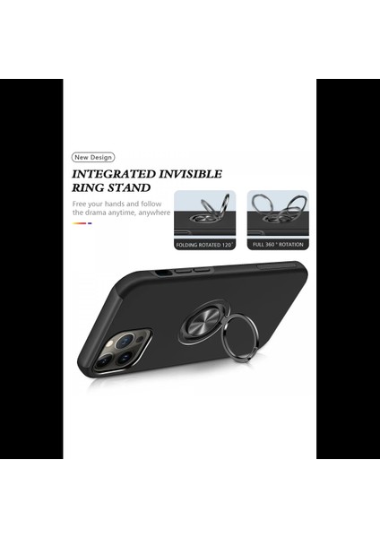 iPhone 13 Pro Kılıf Elit Yüzüklü Kapak modelleri