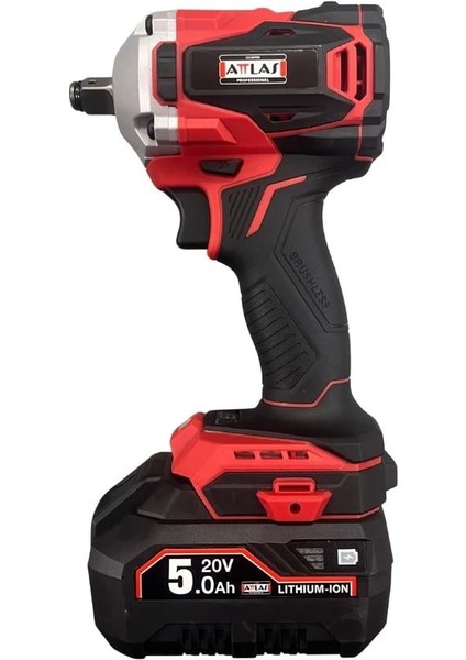 PRO-ATBL 18 IW2-502C 1/2 Akülü Darbeli Somun Sıkma ve Sökme Makinesi 400Nm 20V 5 Ah