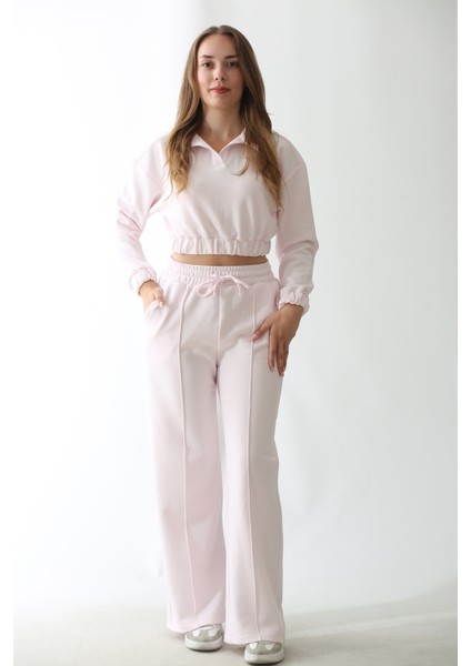 Kadın Pembe Eşofman Altı - %100 Pamuk - Rahat Kesim ve Yumuşak Dokulu, Jogger, Kadınspor Giyim,