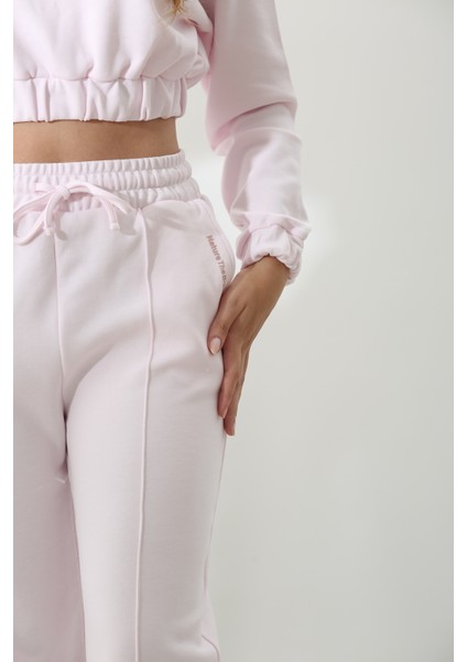 Kadın Pembe Eşofman Altı - %100 Pamuk - Rahat Kesim ve Yumuşak Dokulu, Jogger, Kadınspor Giyim, modelleri