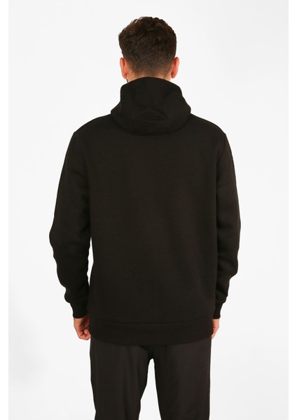 |kapüşonlu Sweatshirt| Fleto Cep Detaylı Reflektör Baskılı Şardonlu fırsatları