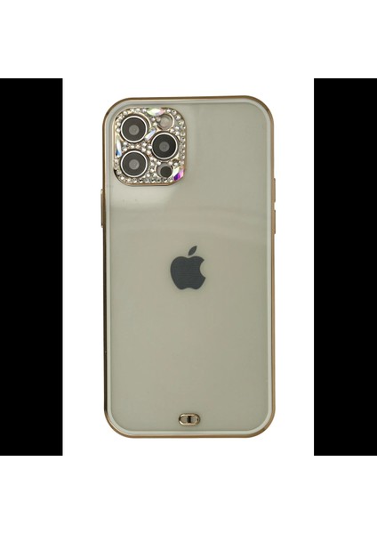 iPhone 12 Pro Max Kılıf Liva Taşlı Silikon
